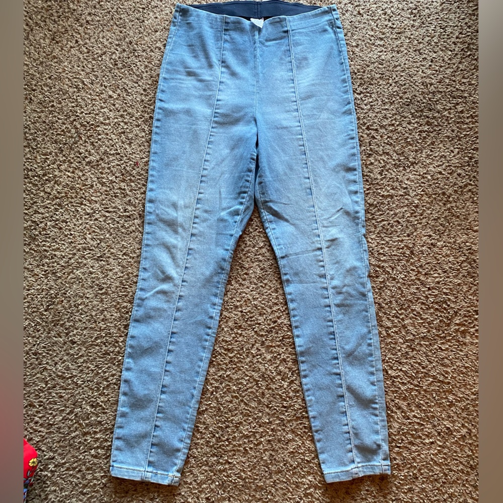 Skinny stretchy light jeans